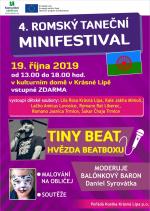 Romský taneční minifestival – plakátek